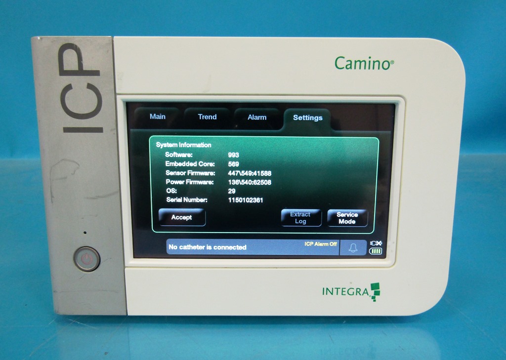Integra LifeSciences Intracranial Pressure Monitor Camino ICP CAM02