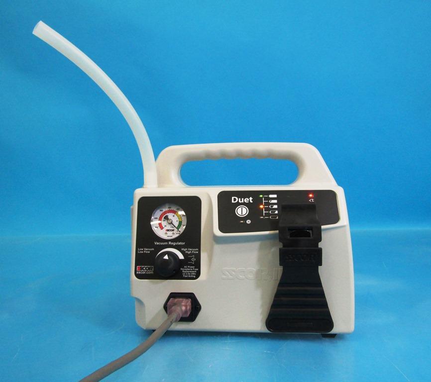 SSCOR Aspirator SScort NewDuet 2314 938170 Used Medical Equipment